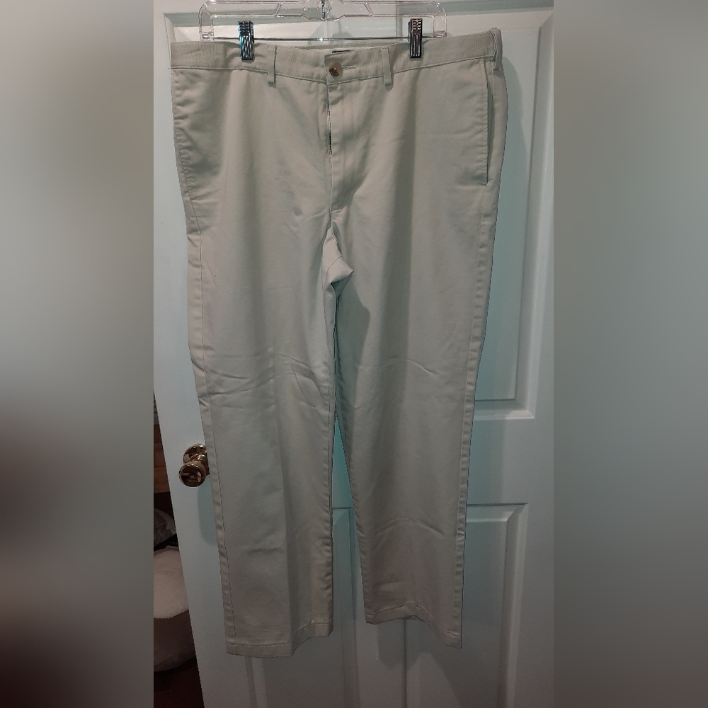 Lands End Mens Traditional Fit Khaki Pants size 37